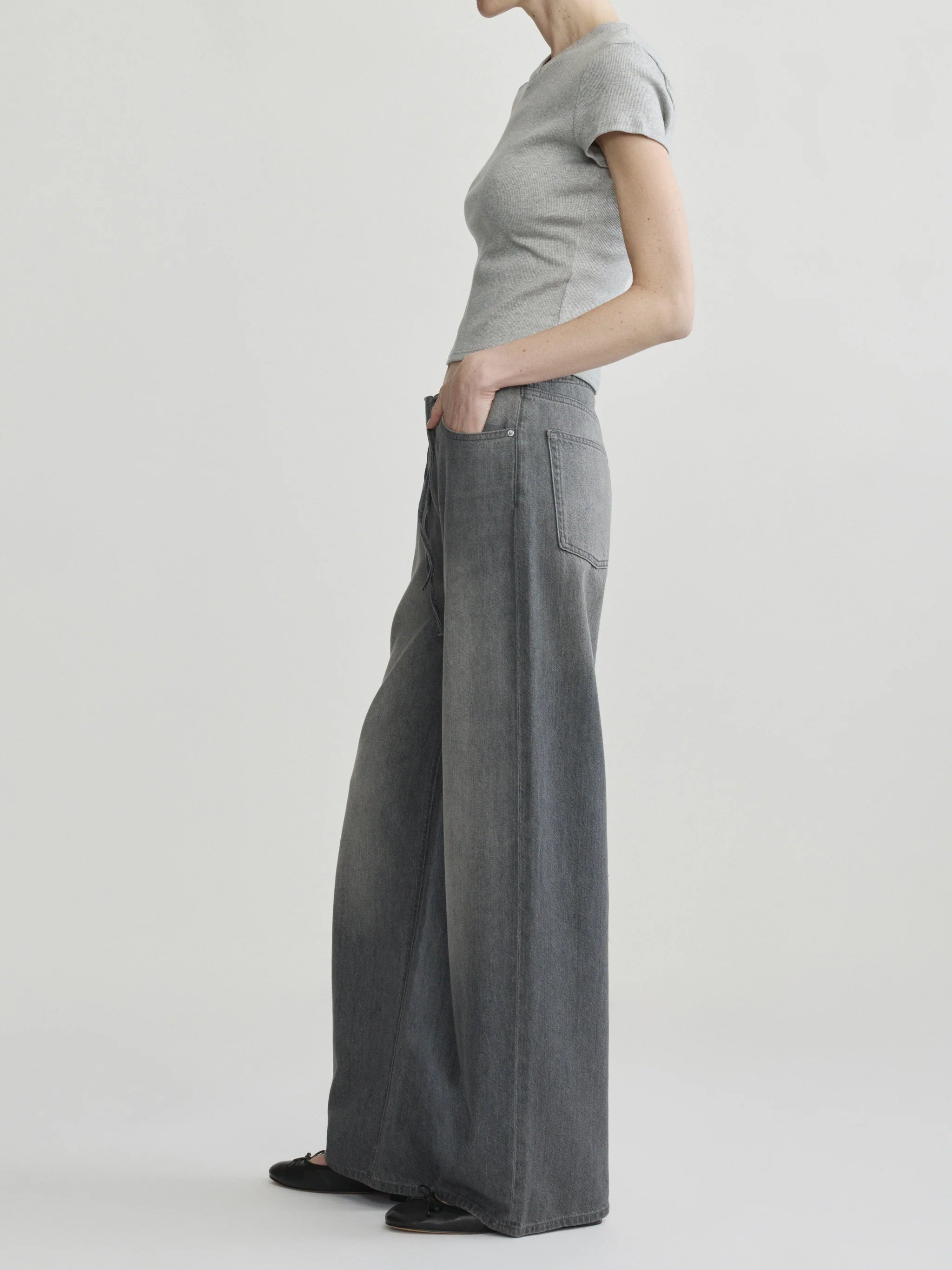 Sienna Low Slung Wide Leg Jean