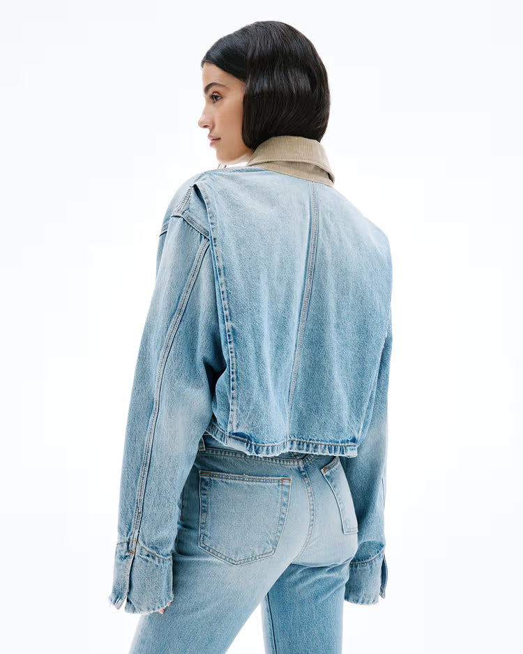 Connor Cropped Worker Jacket