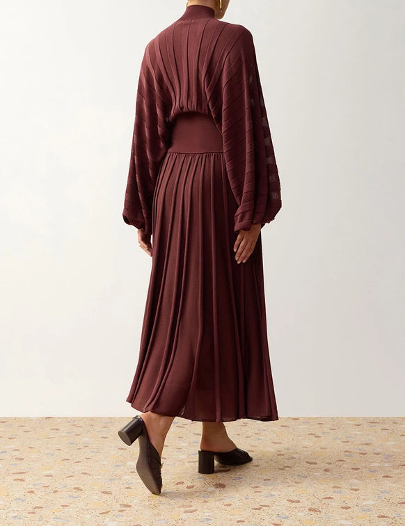 Clash Stripe Billow Sweater