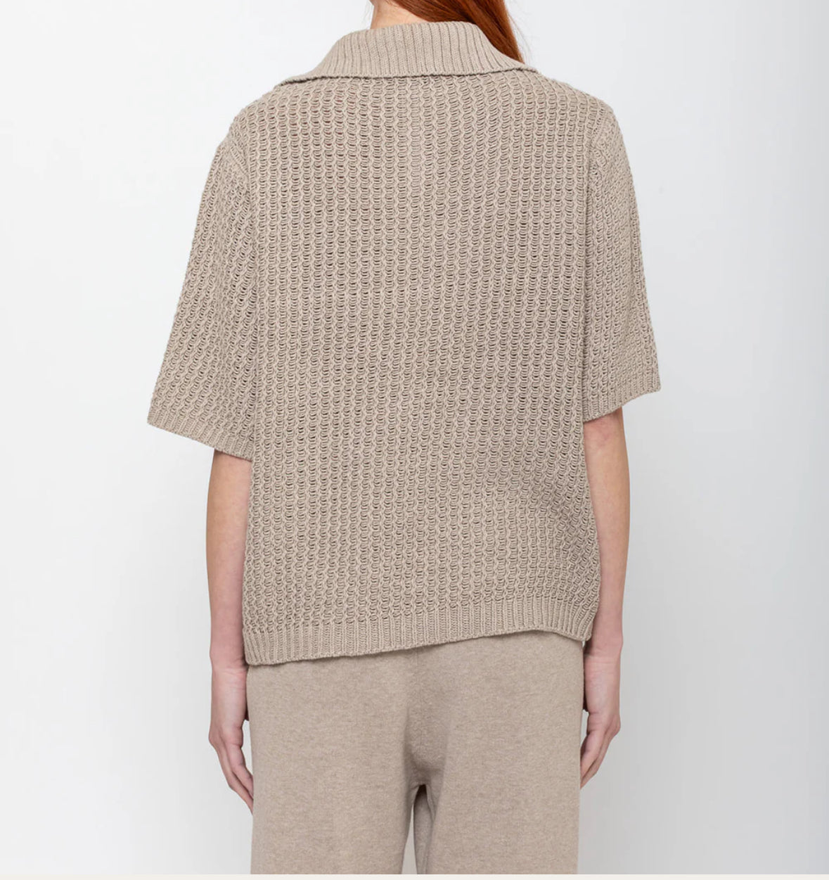 Rack Knit Polo