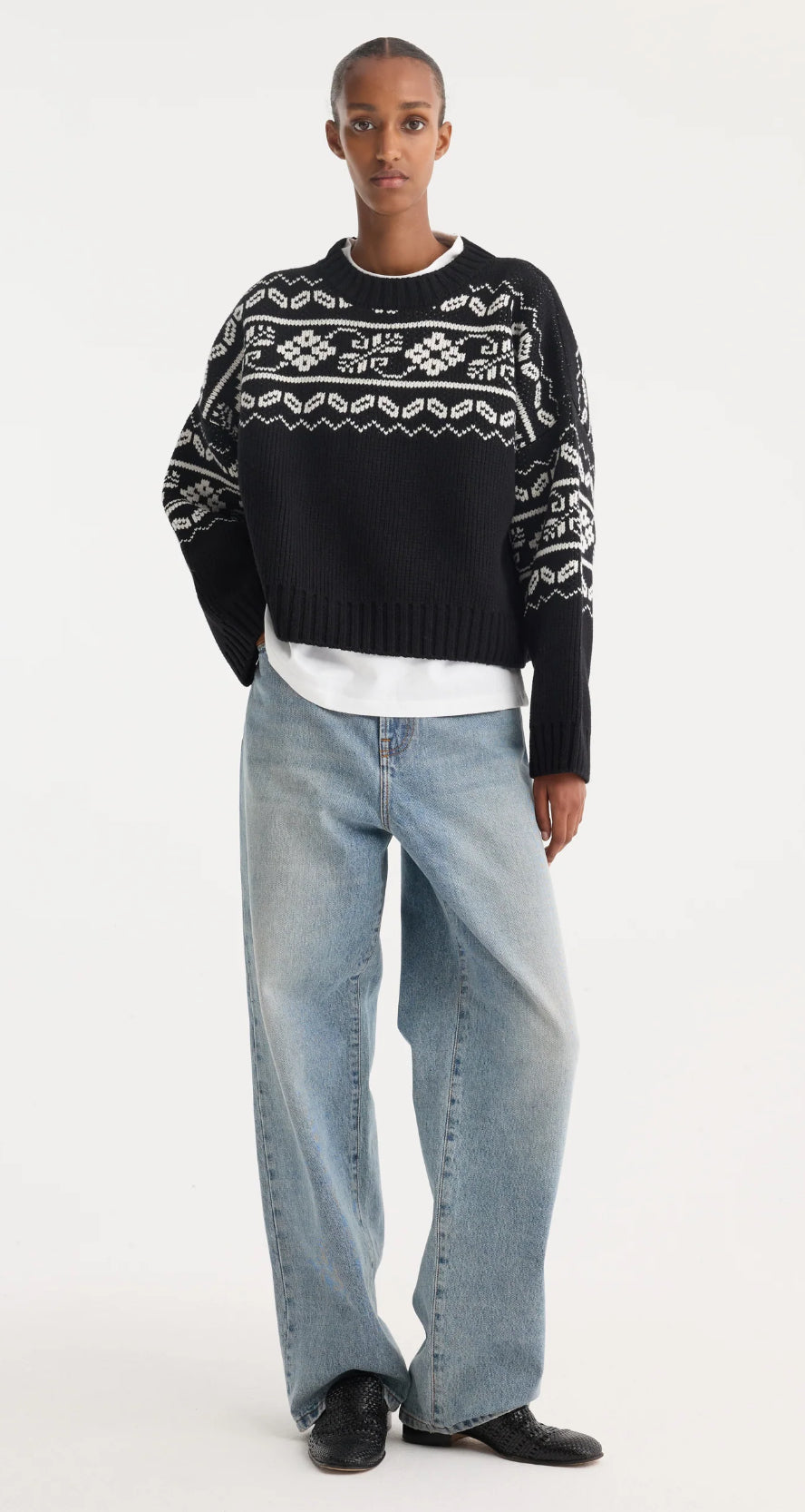 Fair-Isle Knitted Jumper