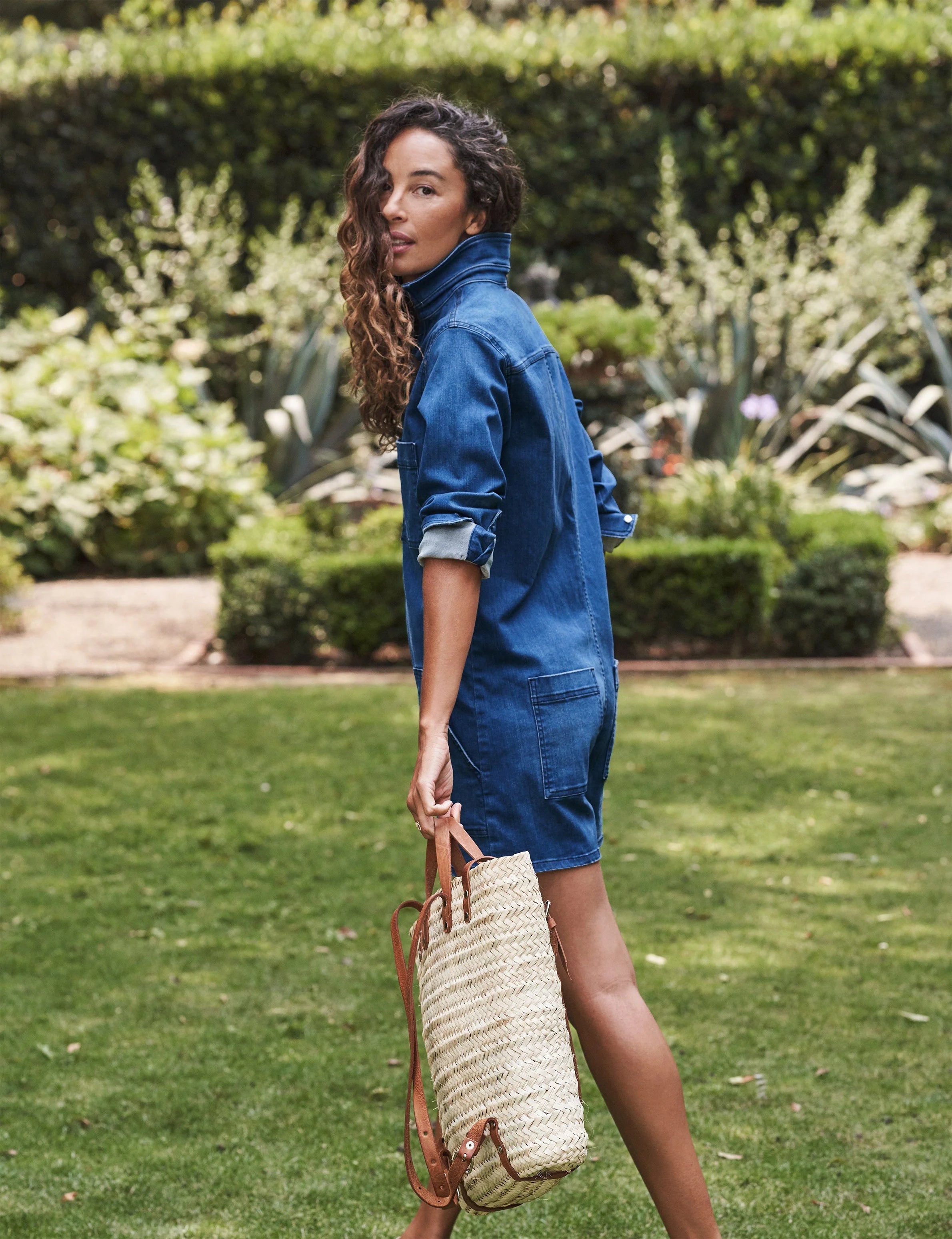 Ireland Denim Playsuit