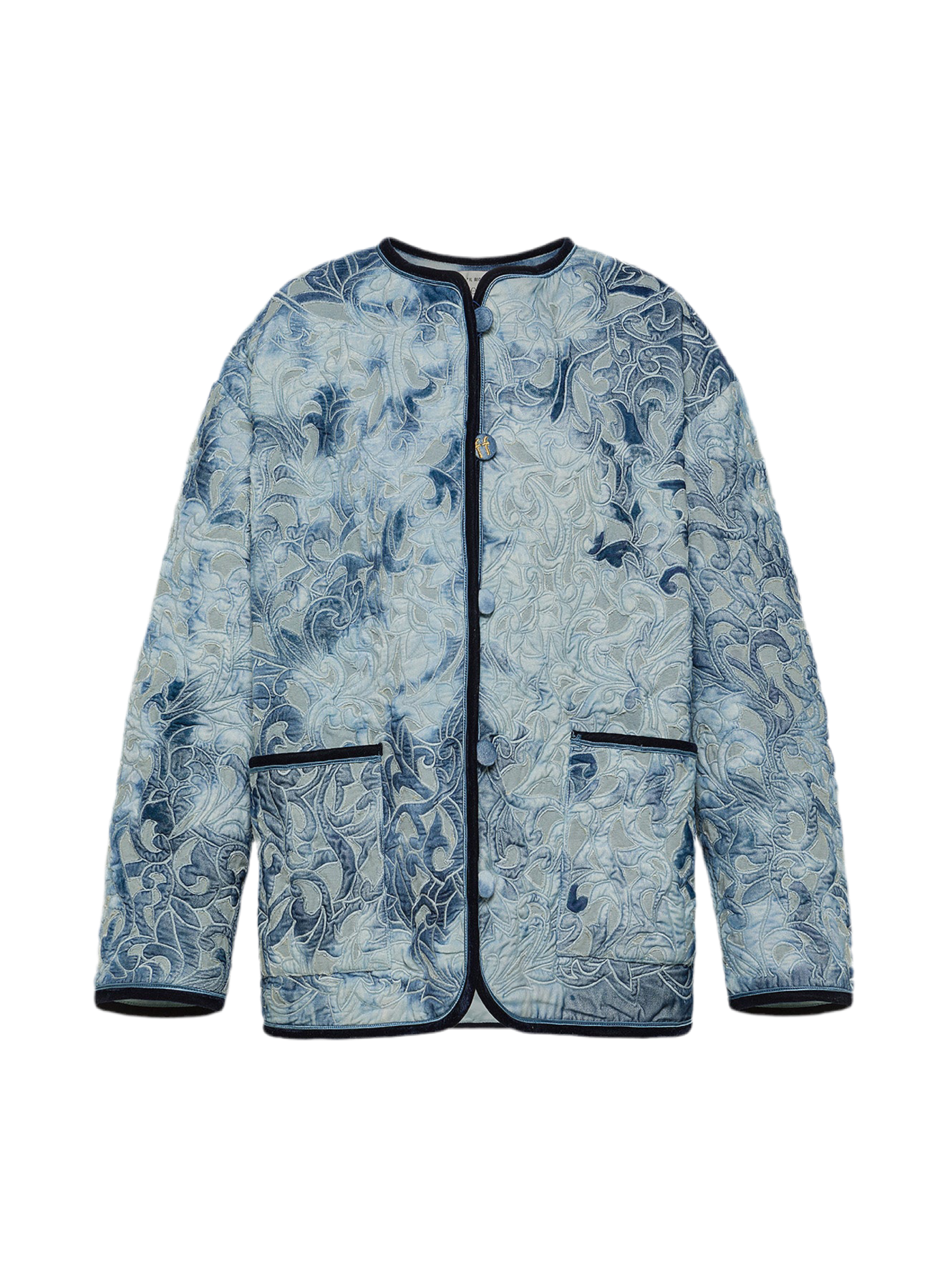 Indigo Velvet Jacket