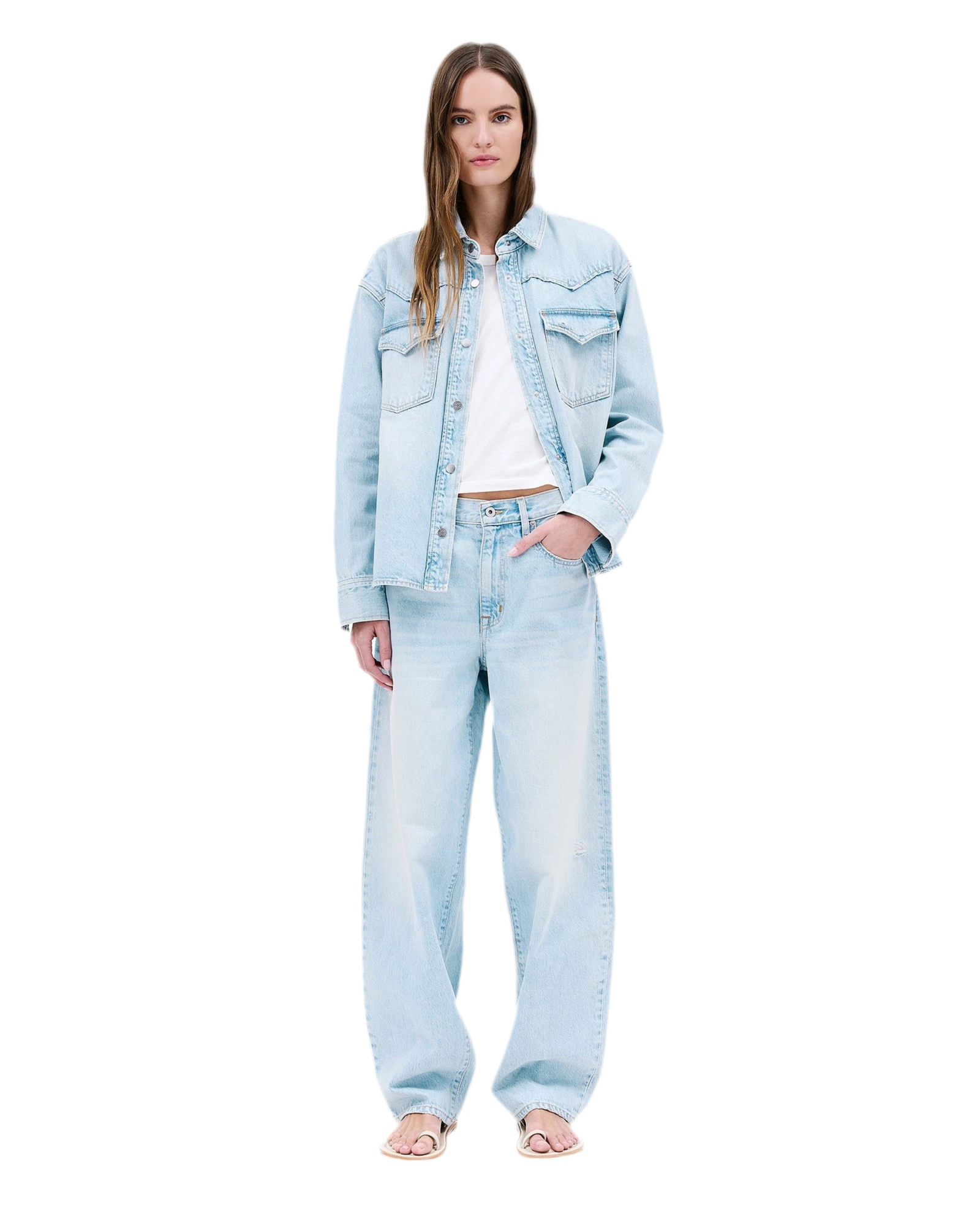 Ella Relax Curve Denim - 28