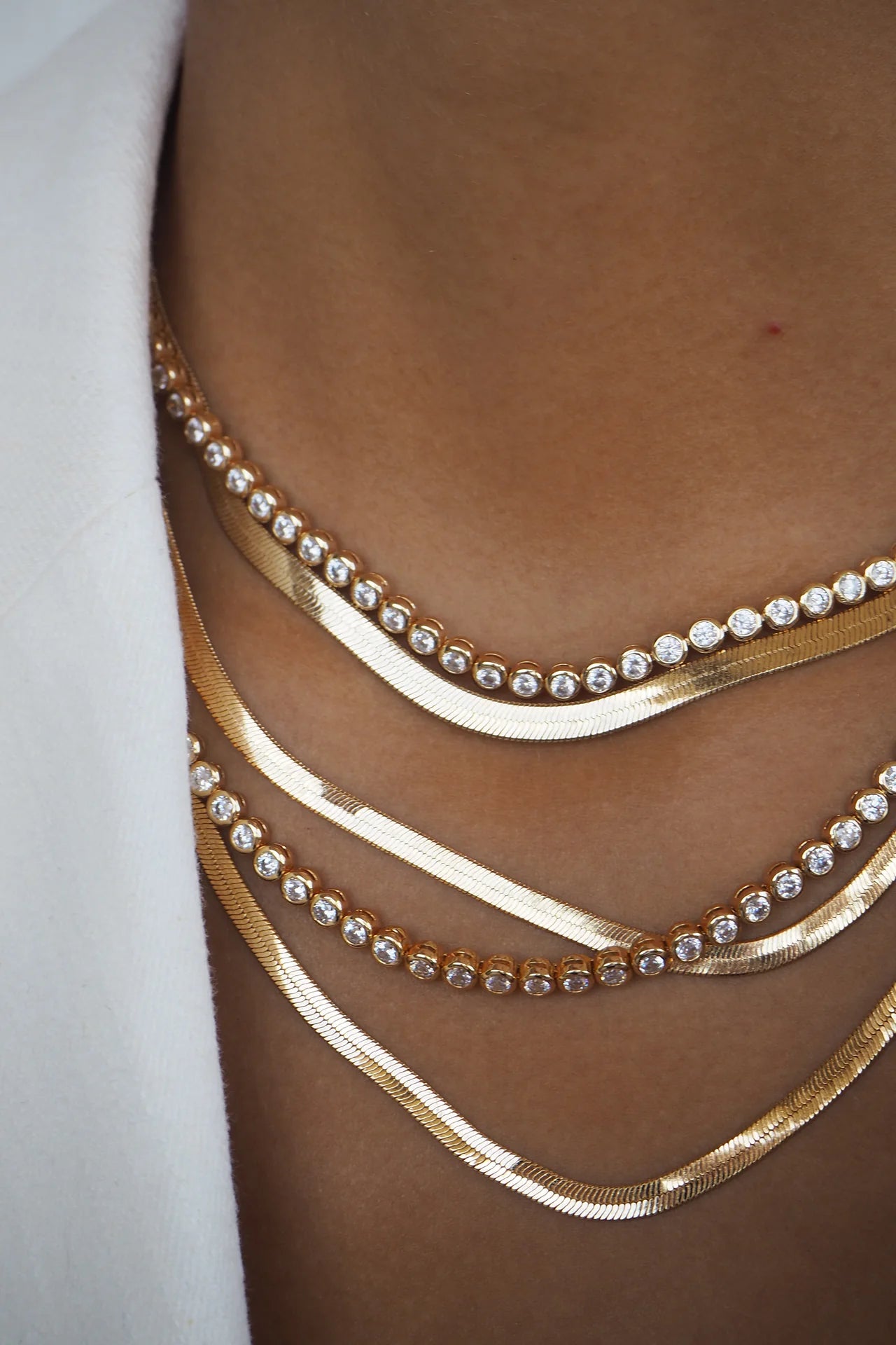 Reese Tennis Necklace