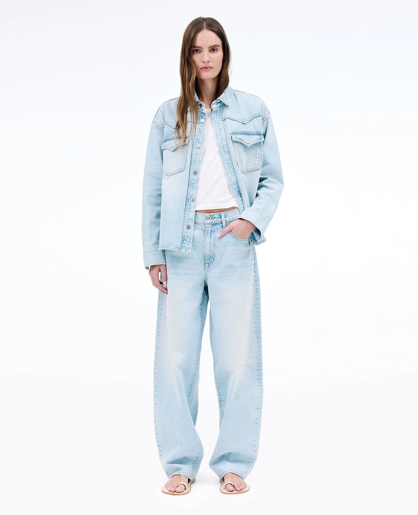 Ella Relax Curve Denim - 28