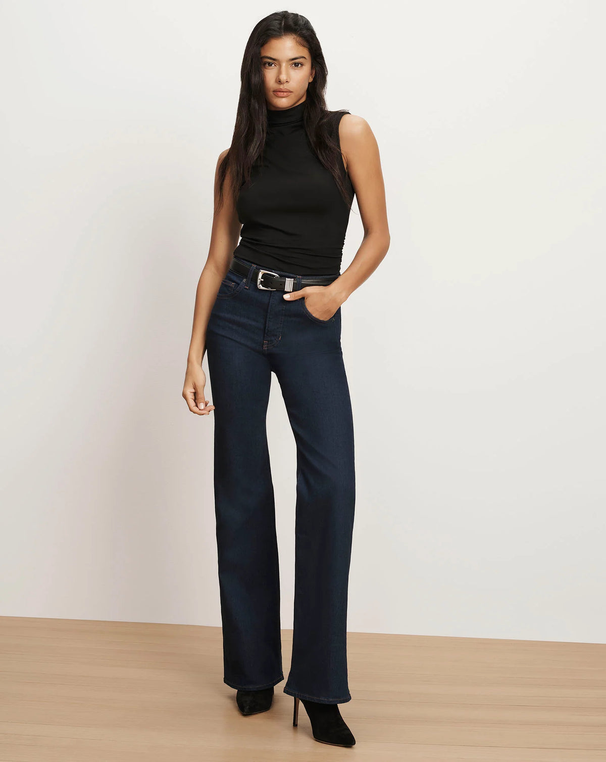 Crosbie High Rise Wide Leg Jean