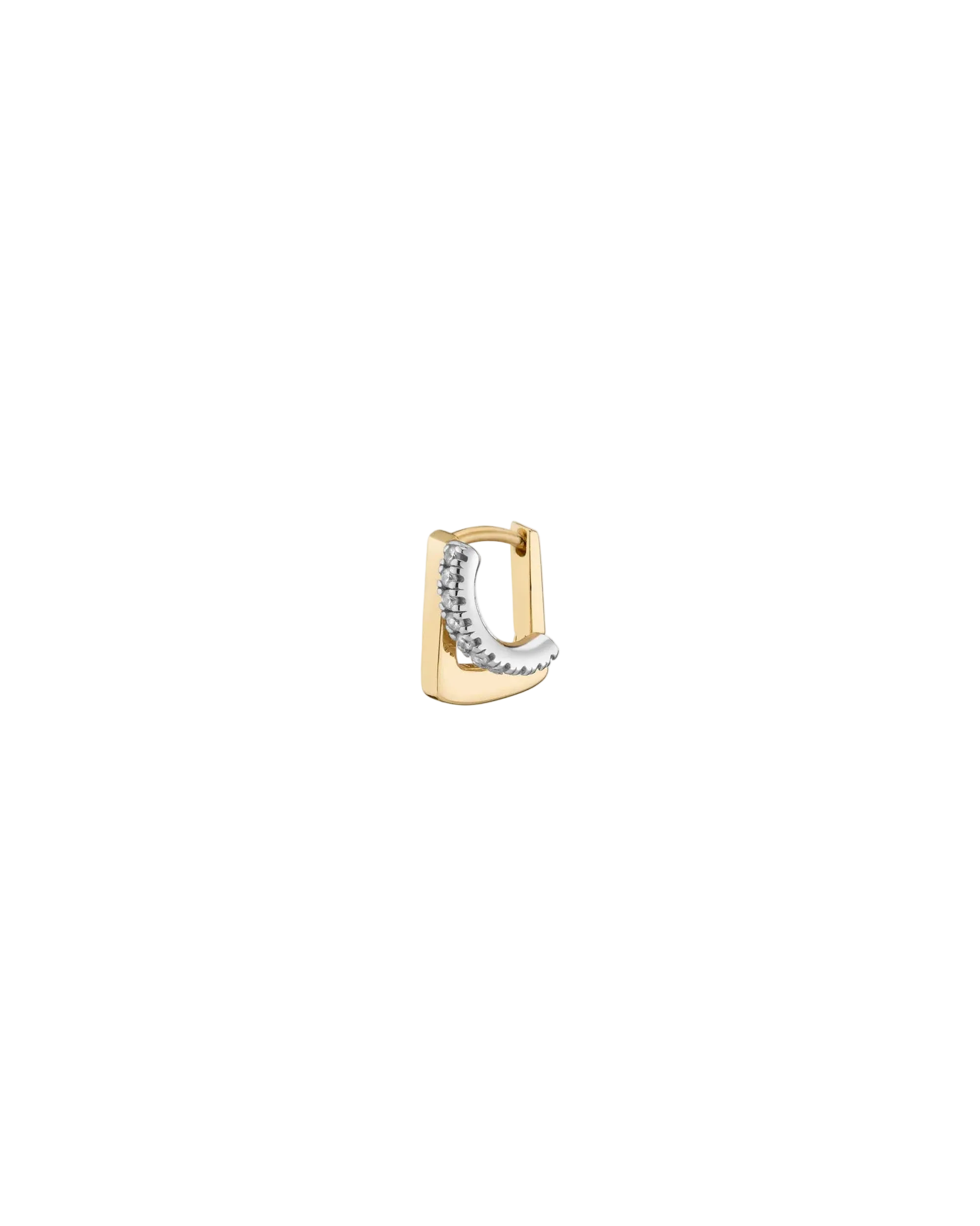 Micro Tina Pave Huggie