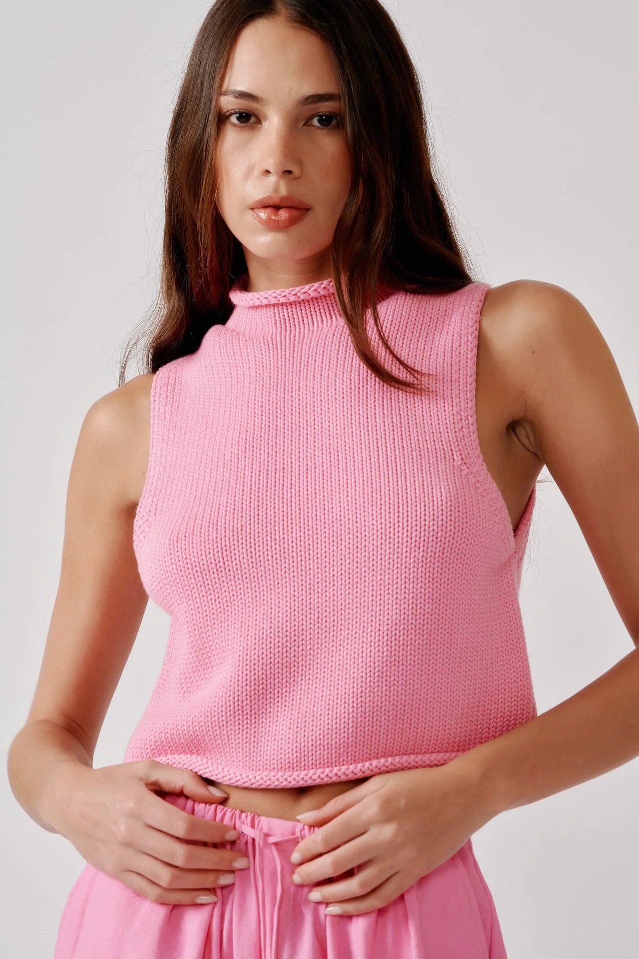 Giada Roll Neck Tank