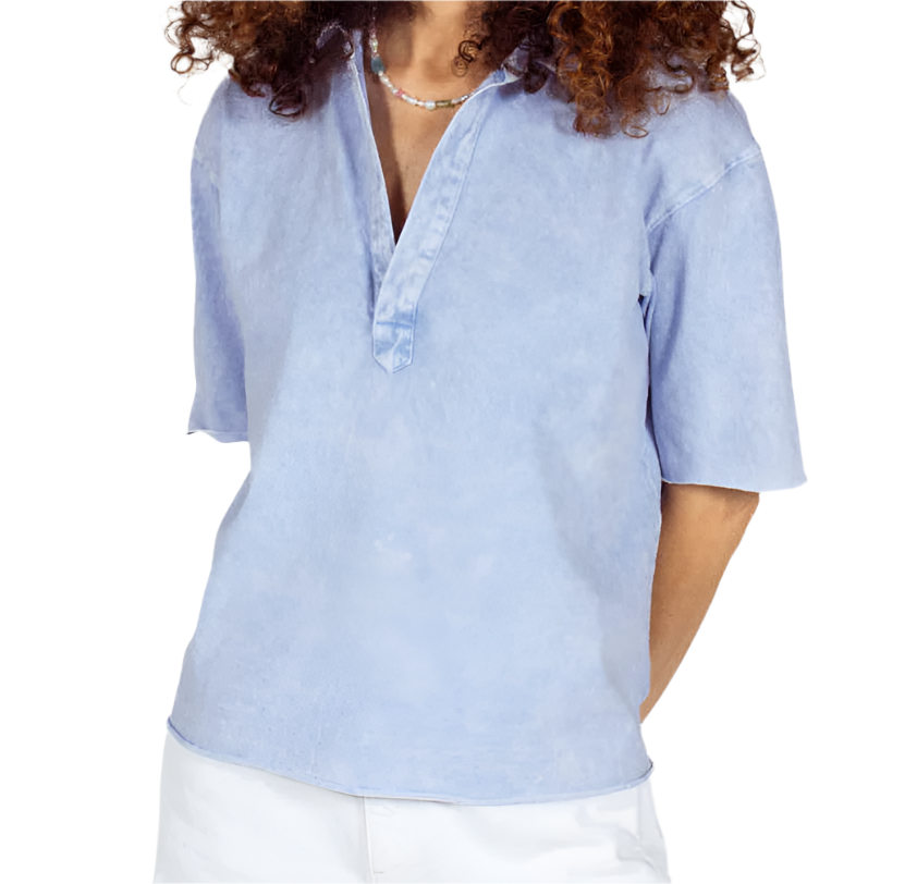 Patty Popover Henley