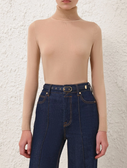 Cashmere Turtleneck Sweater