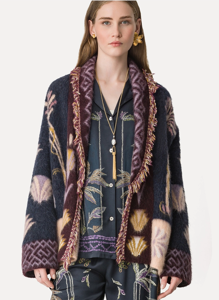 Baby Alpaca Sogni Long Cardigan