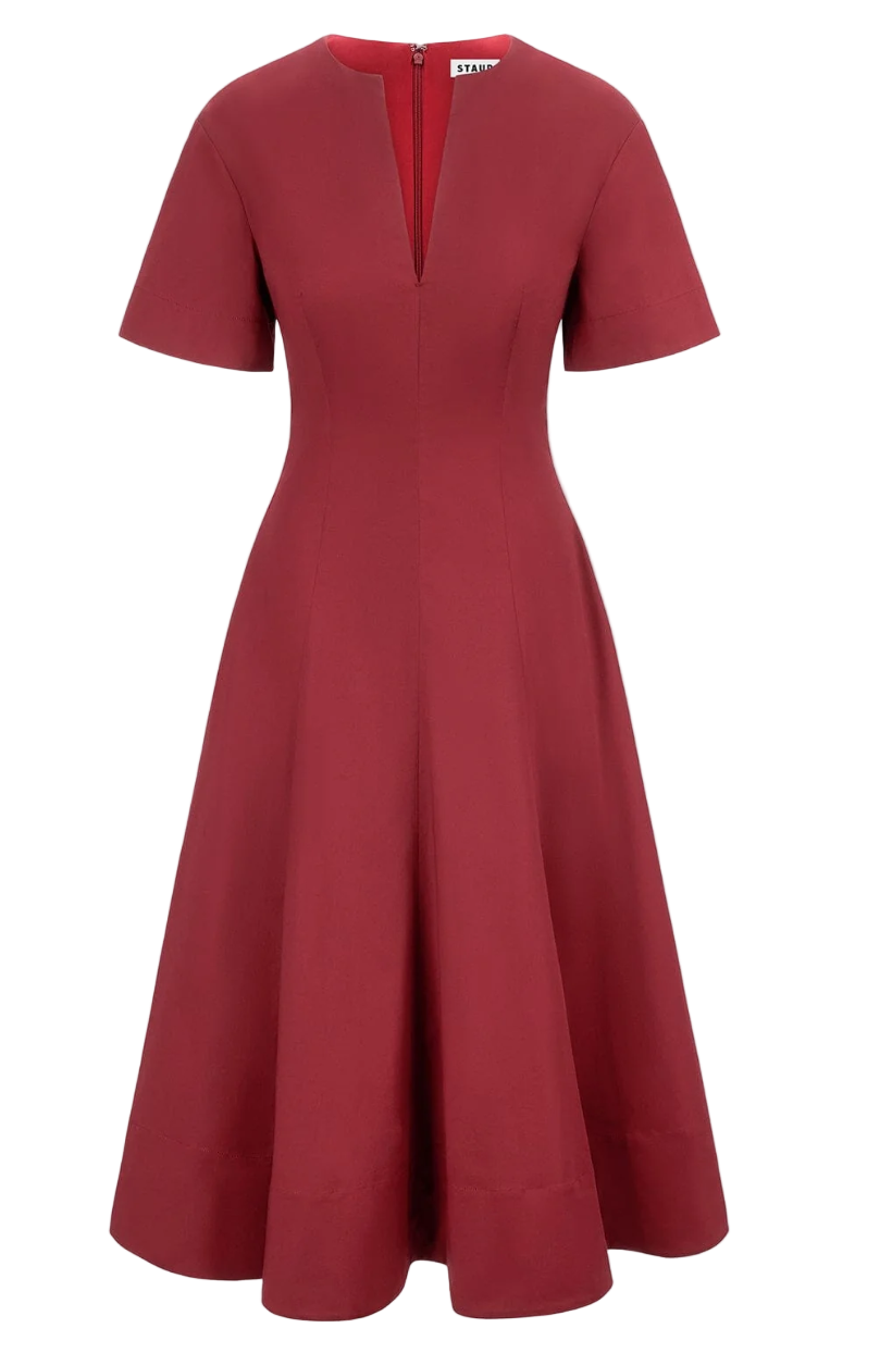 staud midi dress Frances Dress