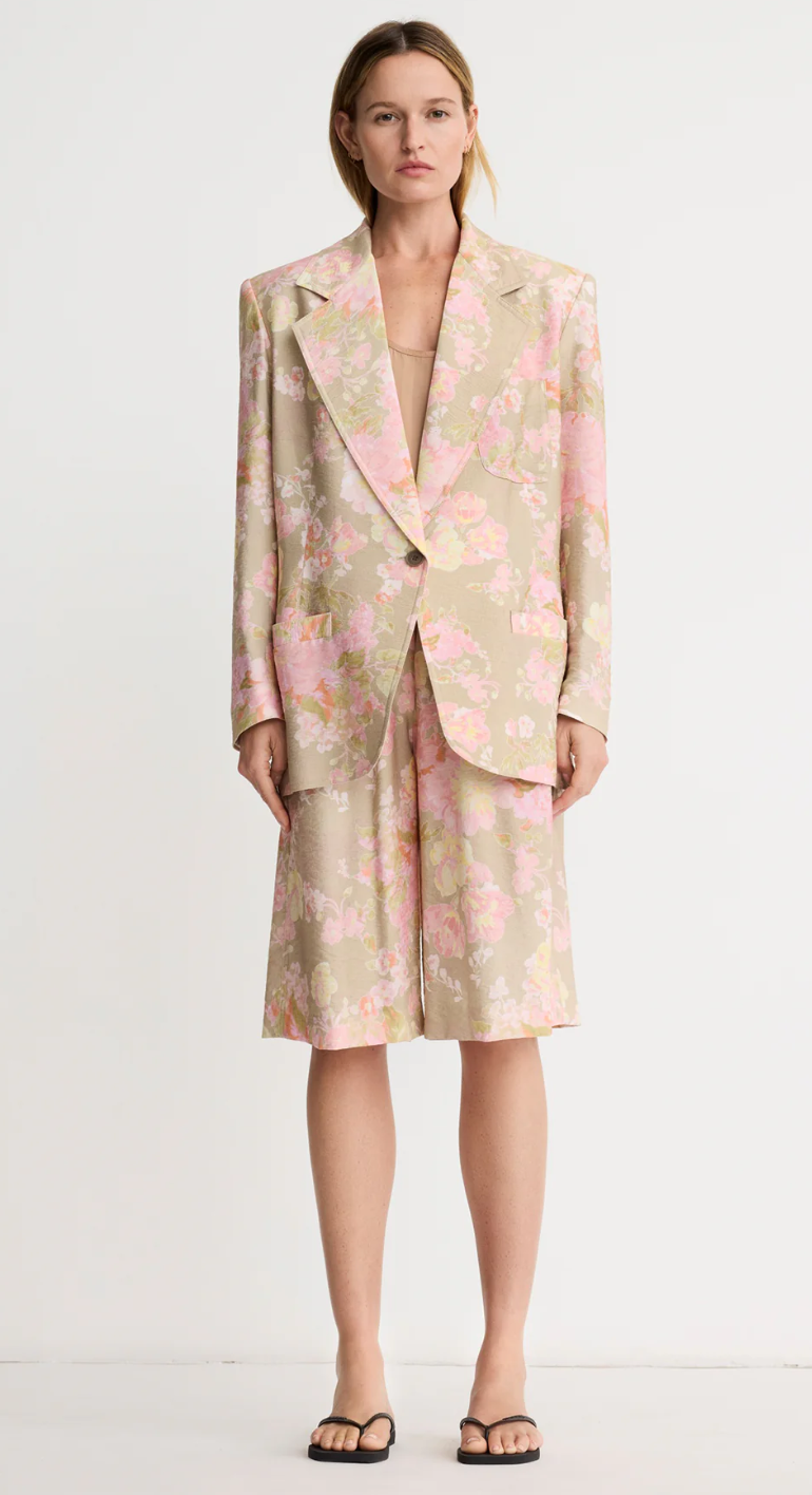 Notched Lapel Blazer