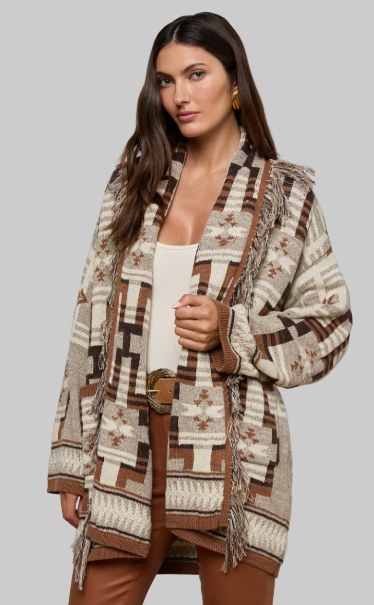 Jair Fringe Cardigan