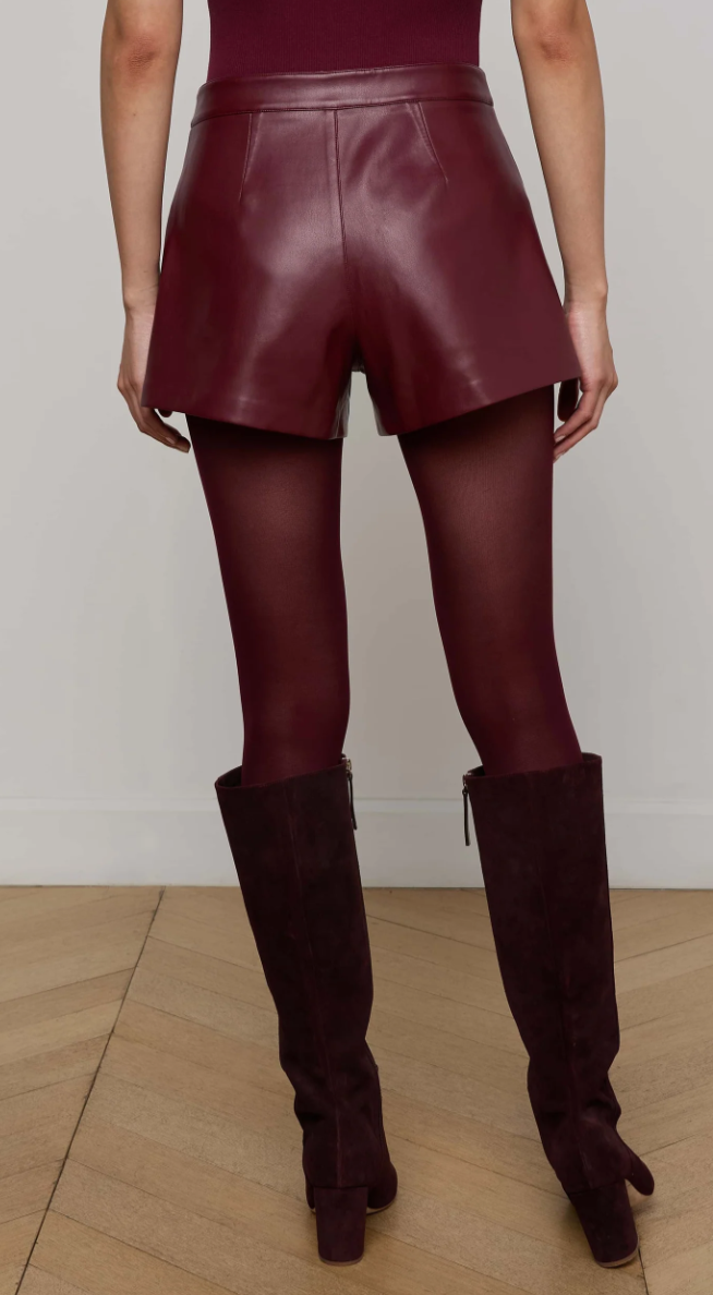Dionne Faux Leather Short