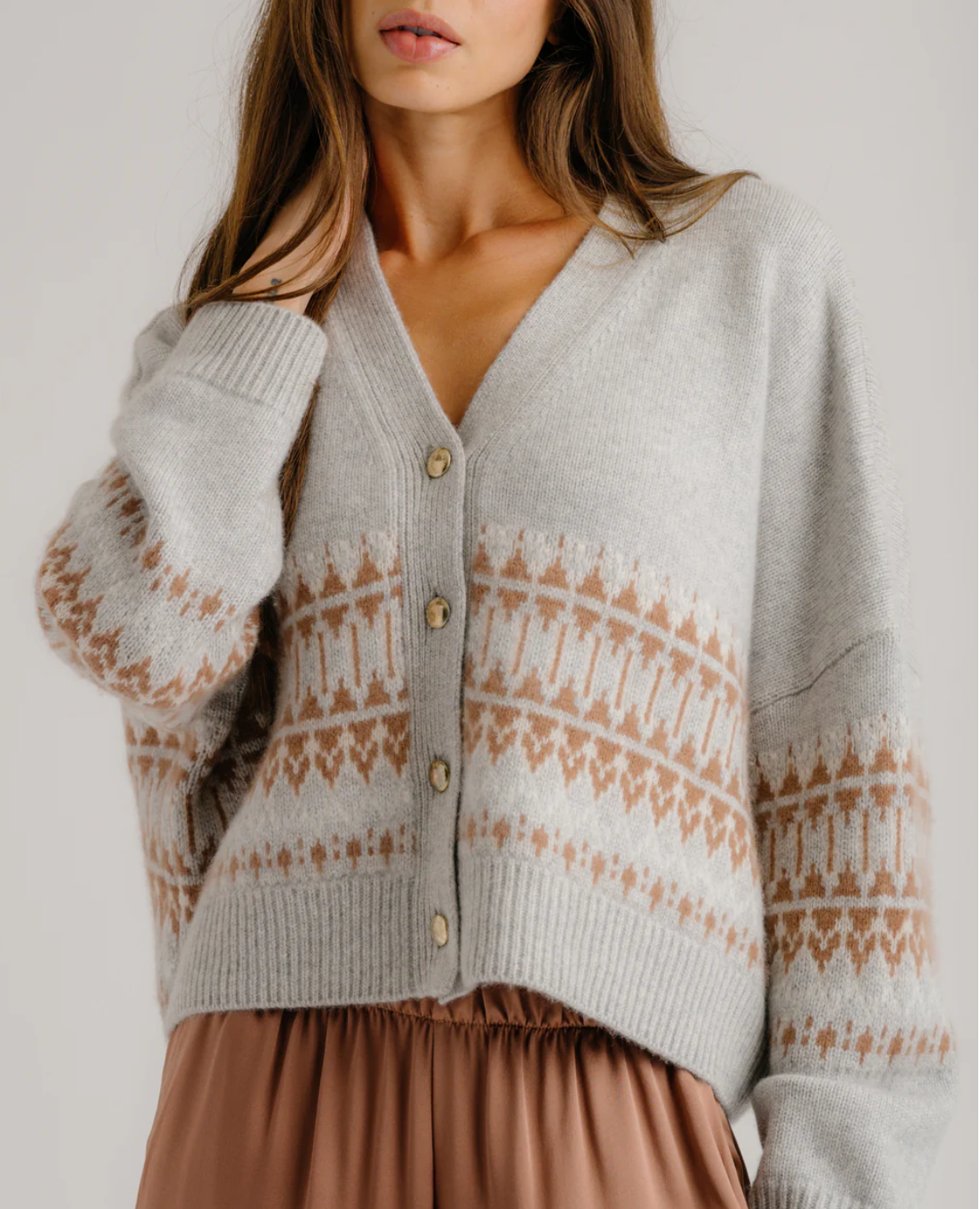 Elliot Fairisle Cardigan