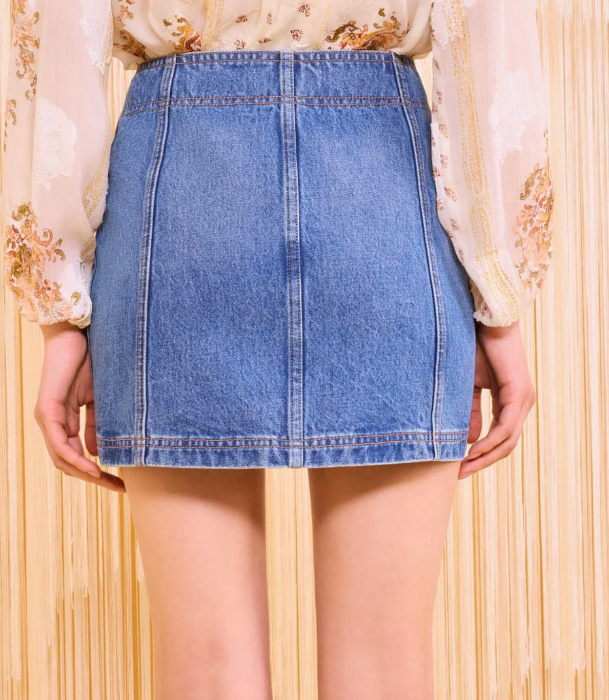 Clara Mini Denim Skirt
