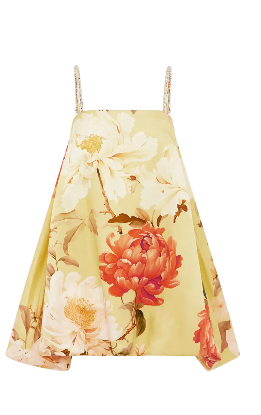 Patsy Embellished Puff Mini Dress