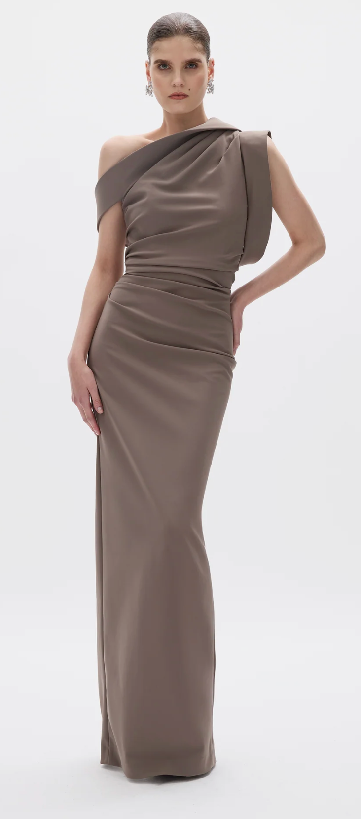 Rowana One Shoulder Gown