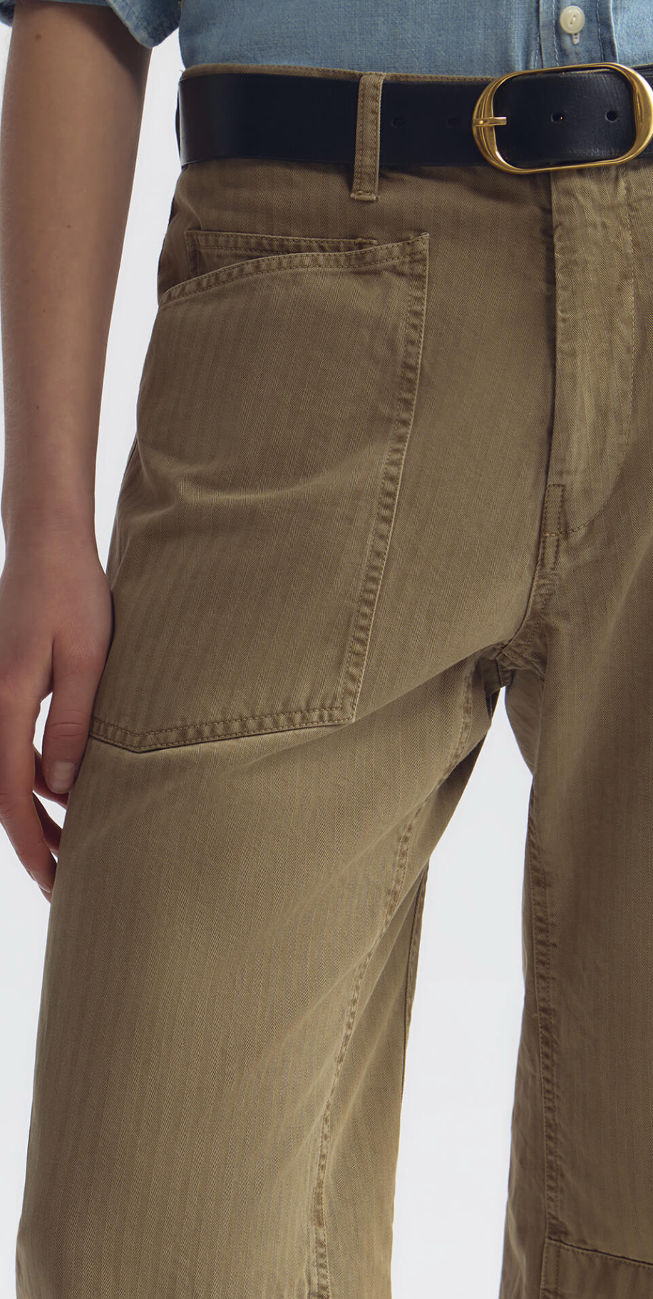 Shon Herringbone Pant