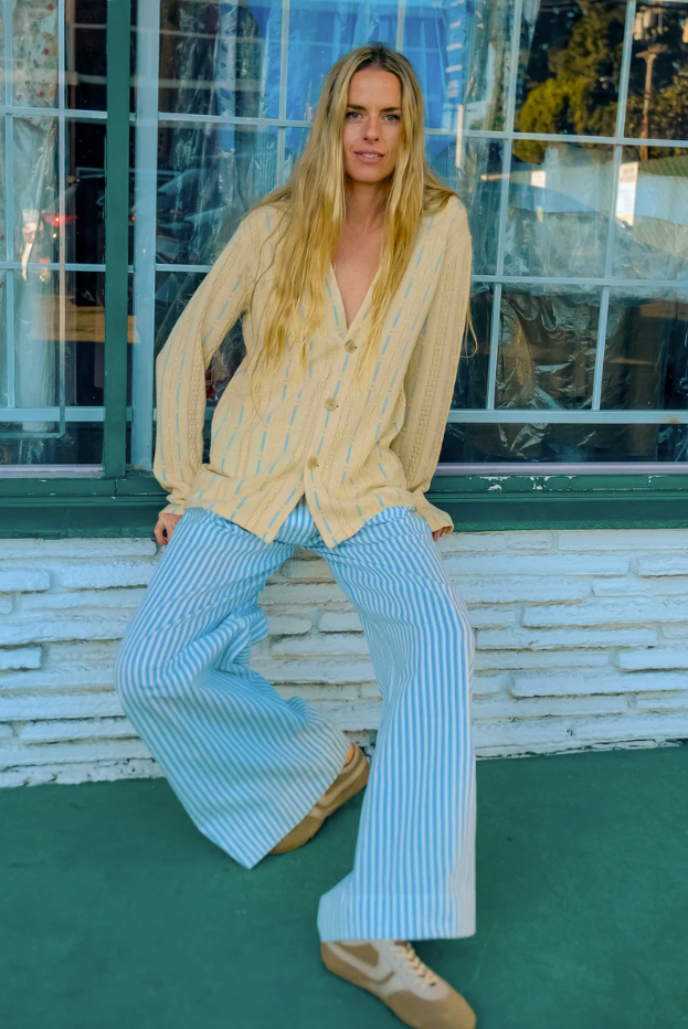 Leno Weave Stripe Sartori Pant