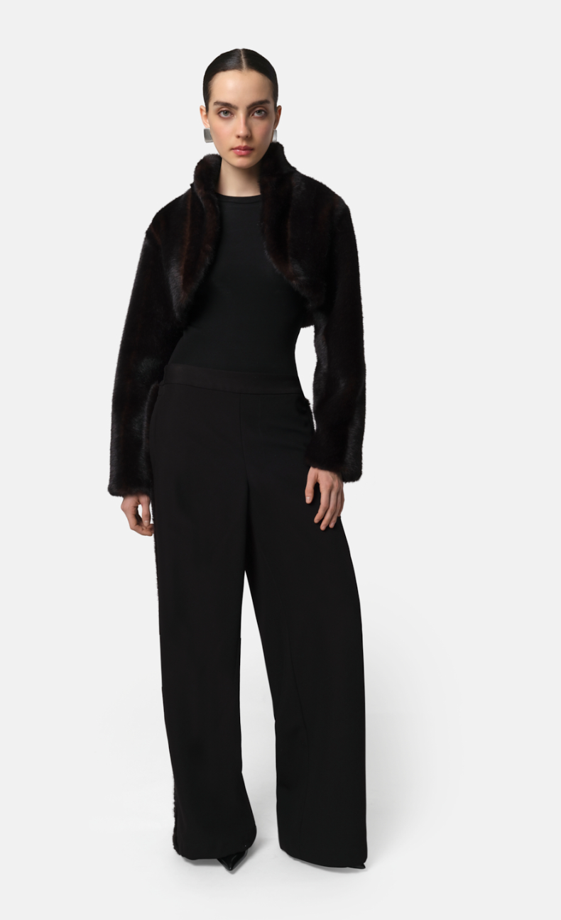 Odette Shaved Mink Bolero