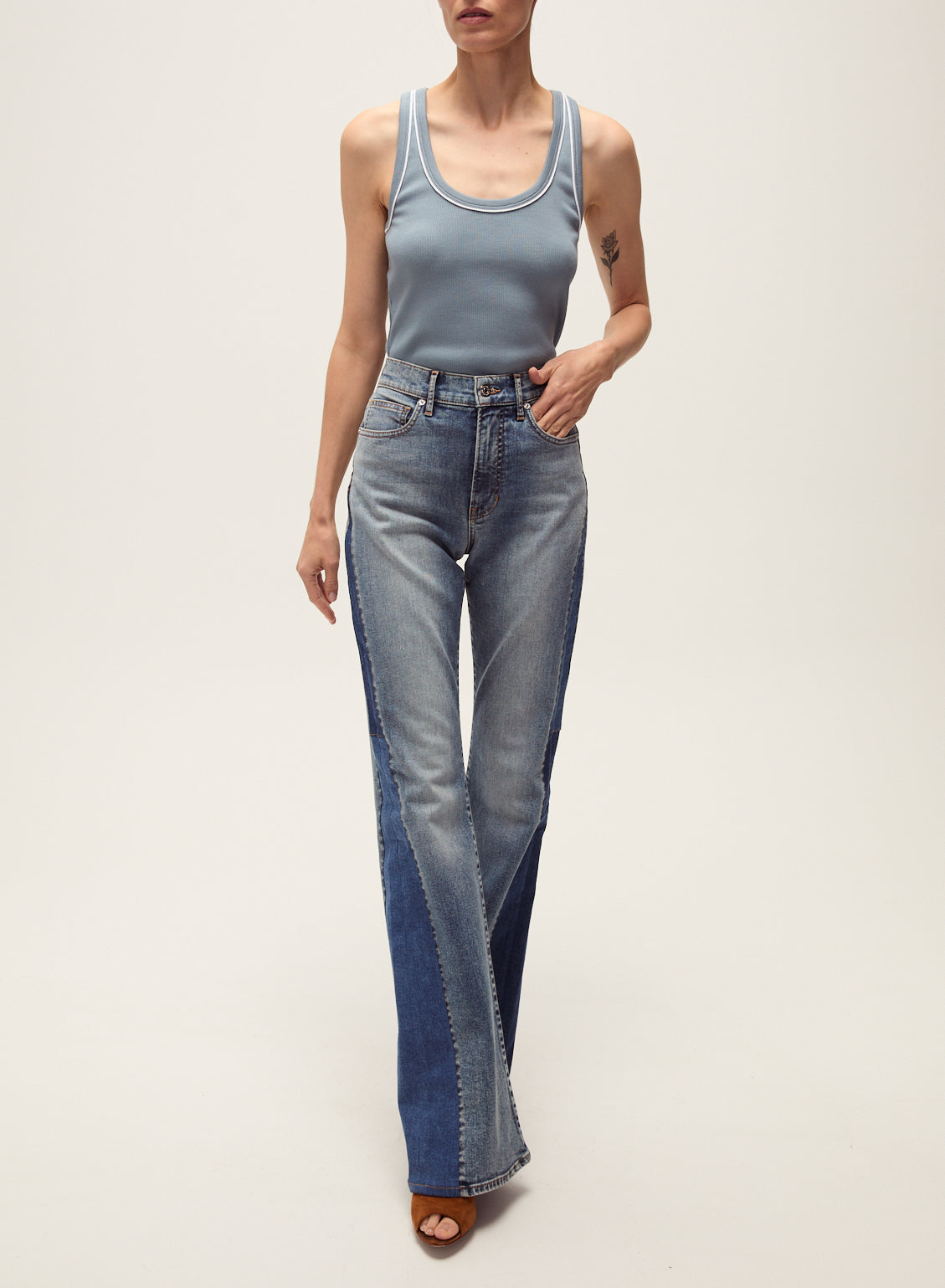 Beverly High Rise Skinny Flare