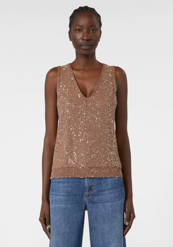 Acaici Sequin Top