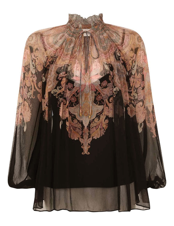 Illustration Billow Blouse Illustration Billow Blouse