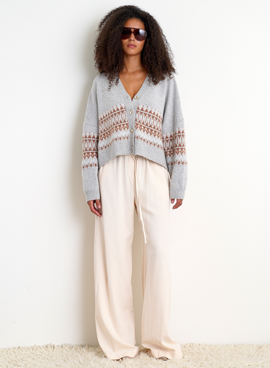 Elliot Fairisle Cardigan