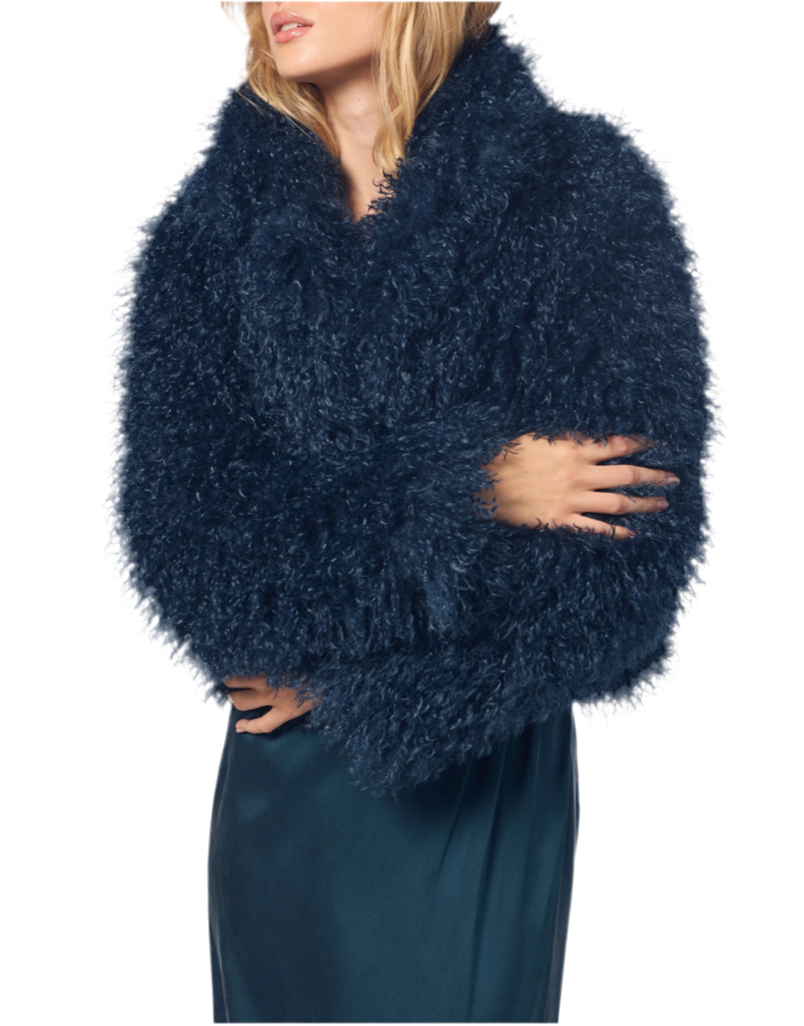 Relaxed Fur Coat