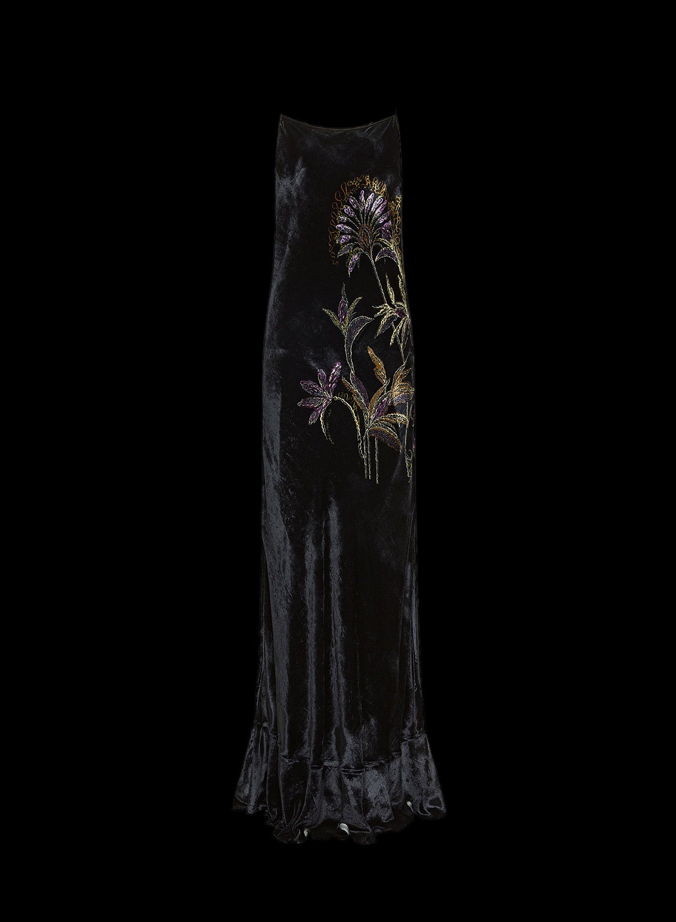 Sogni Velvet Slip Dress