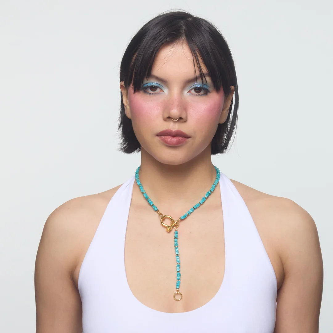 Baby Turquoise Lariat