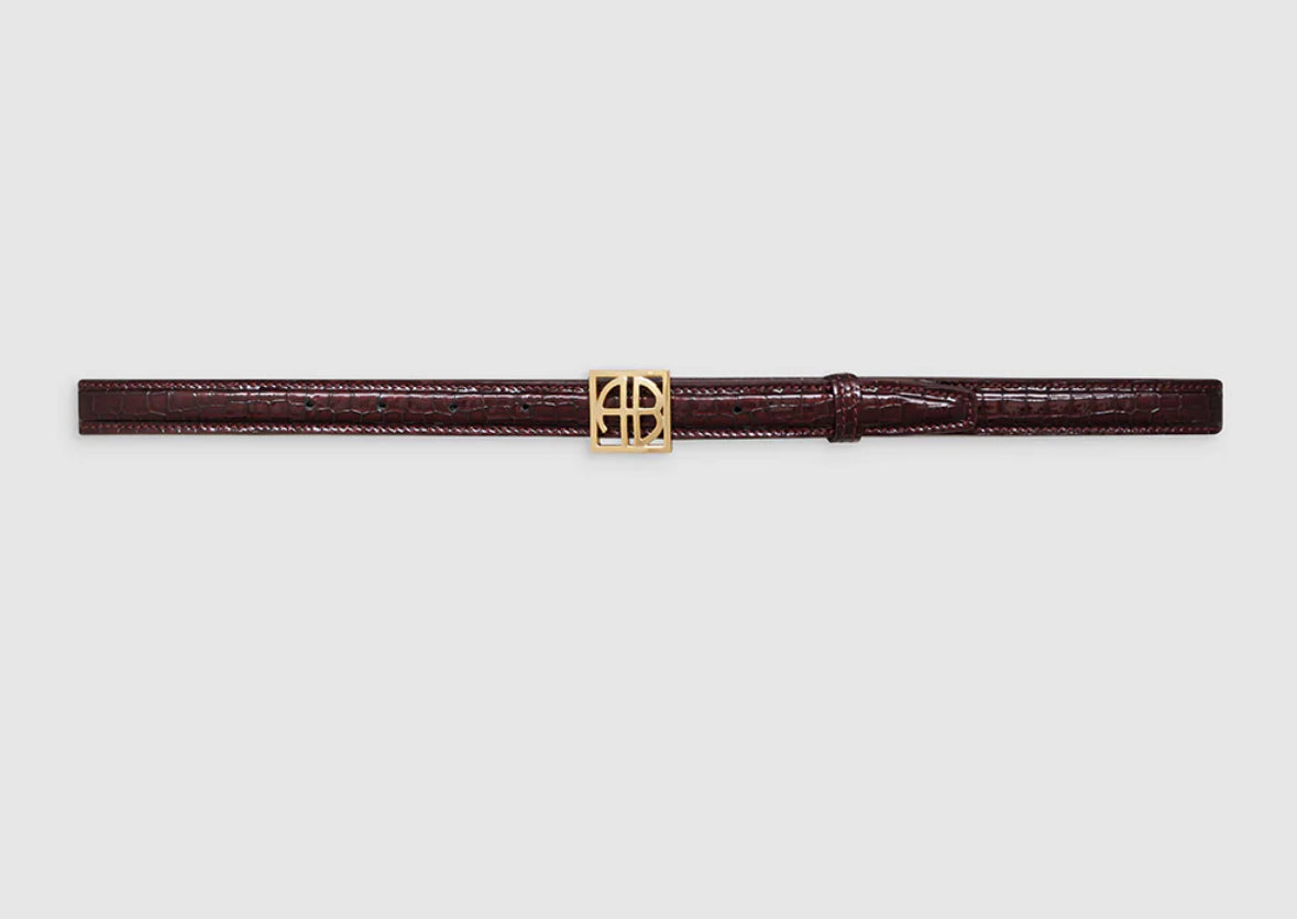 Monogram Belt