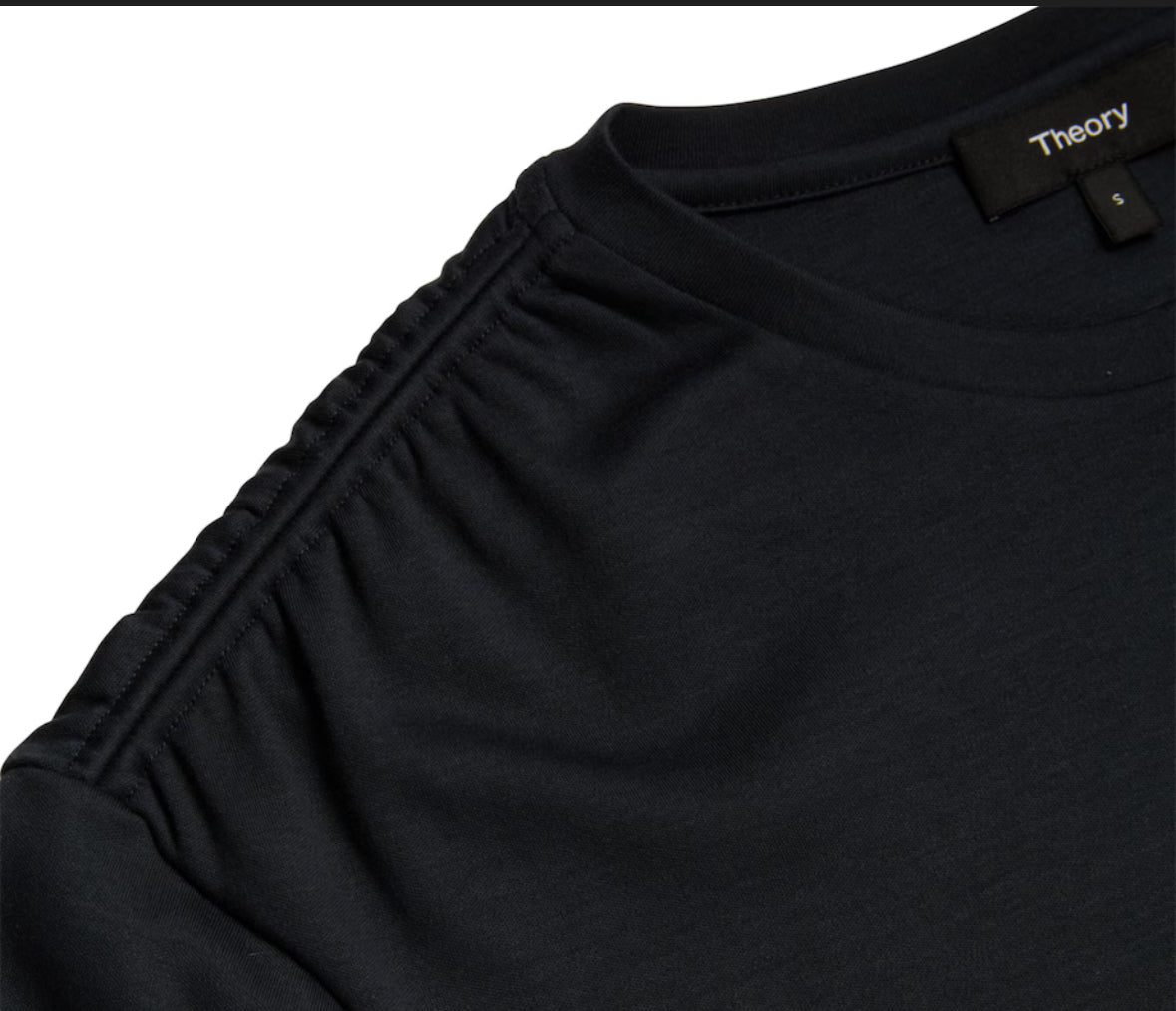 Gathered Shoulder T-Shirt