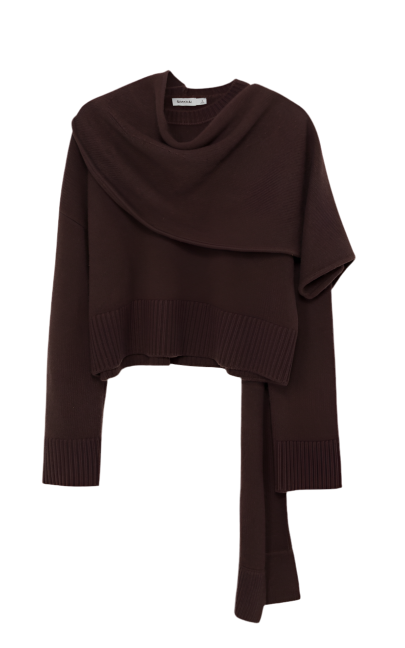 Elson Scarf Sweater