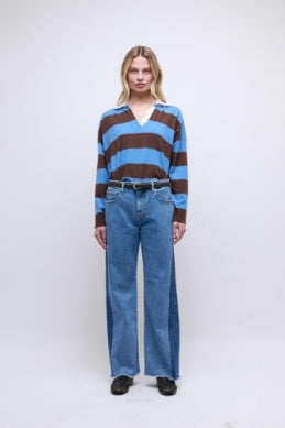 Godet Straight Leg Pant