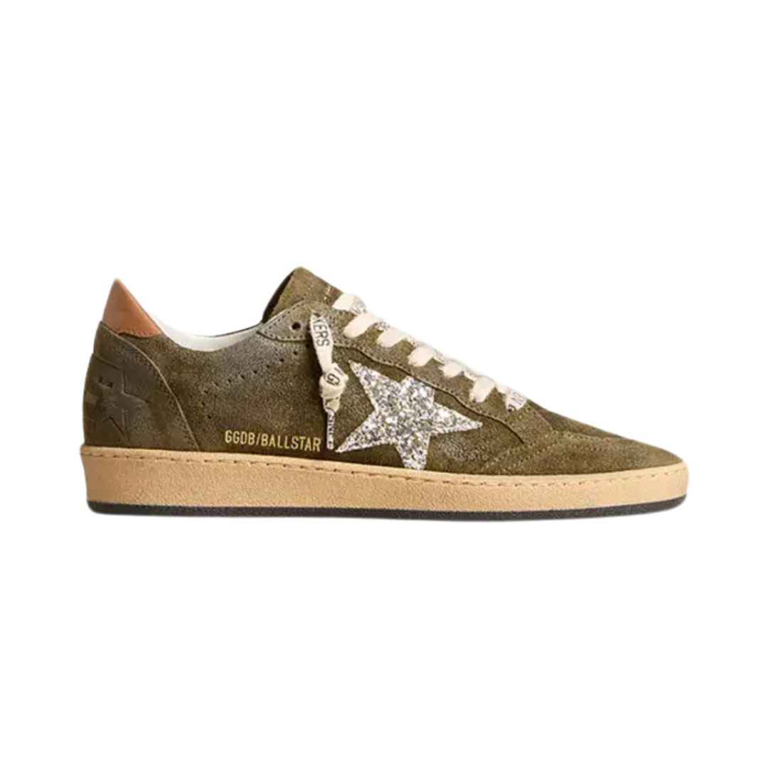 Ball Star Olive Suede