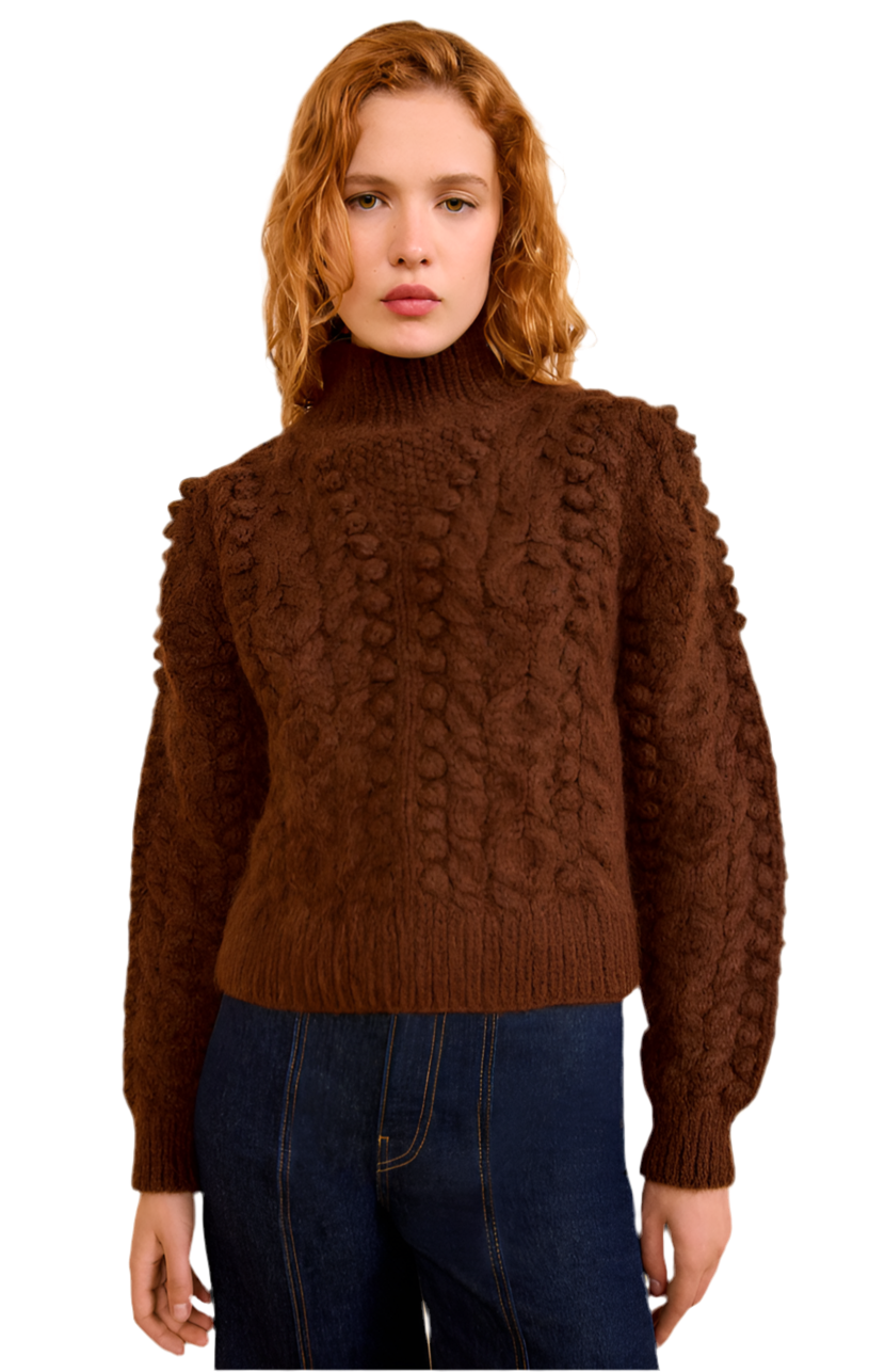 Albia Alpaca Knit Pullover