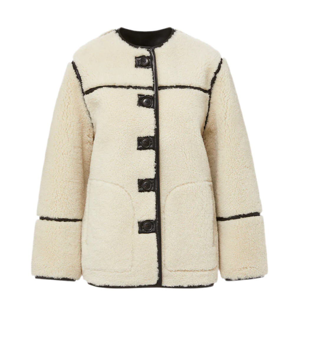 Anya Reversible Shearling Coat