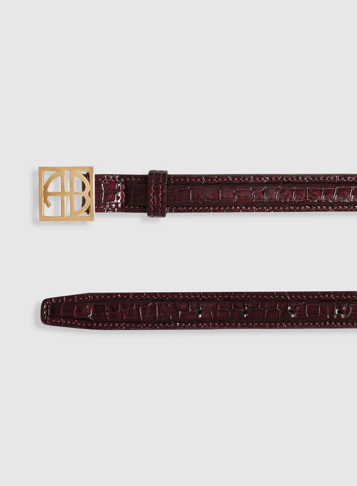 Monogram Belt