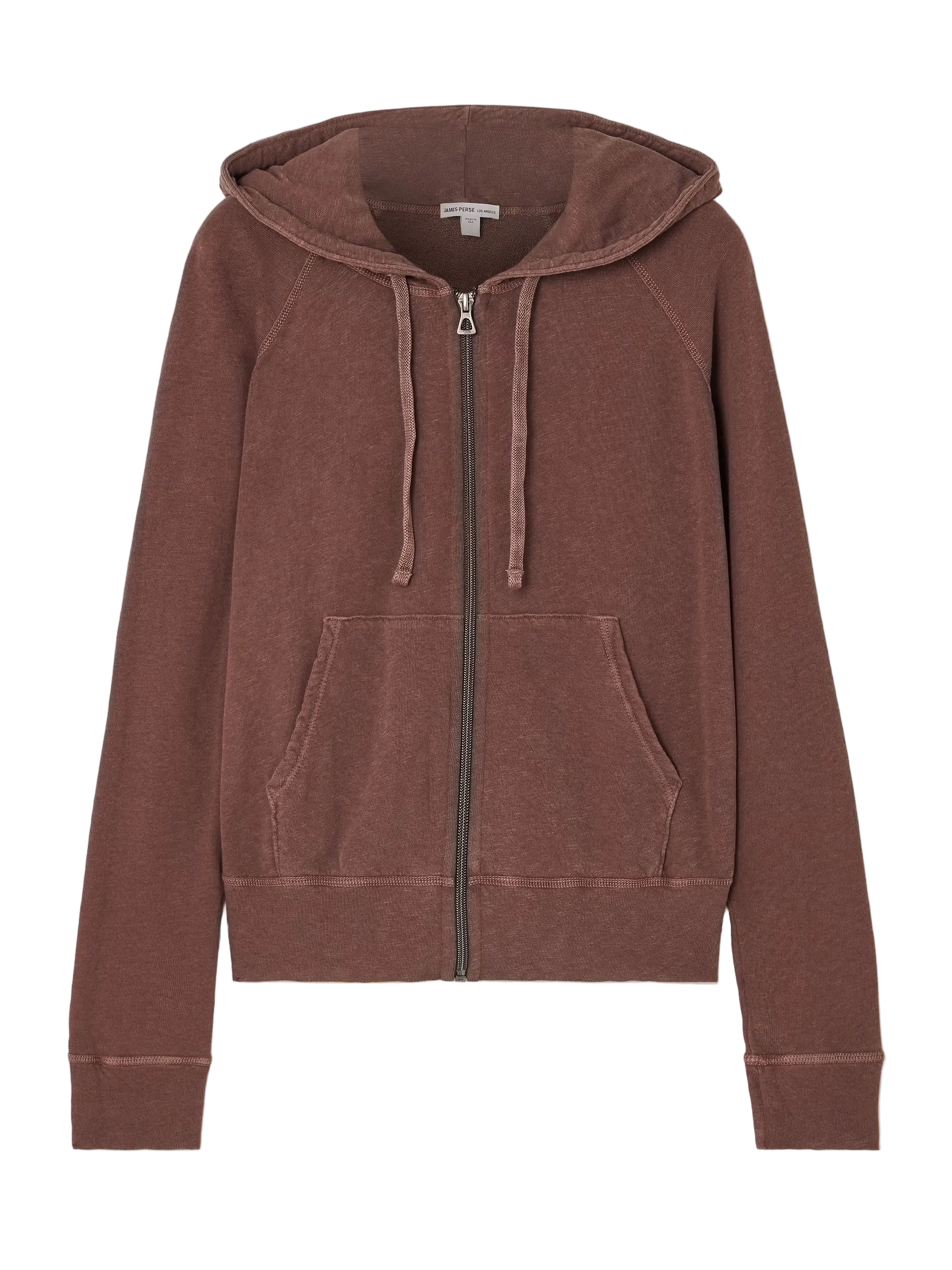 Vintage French Terry Zip Hoodie