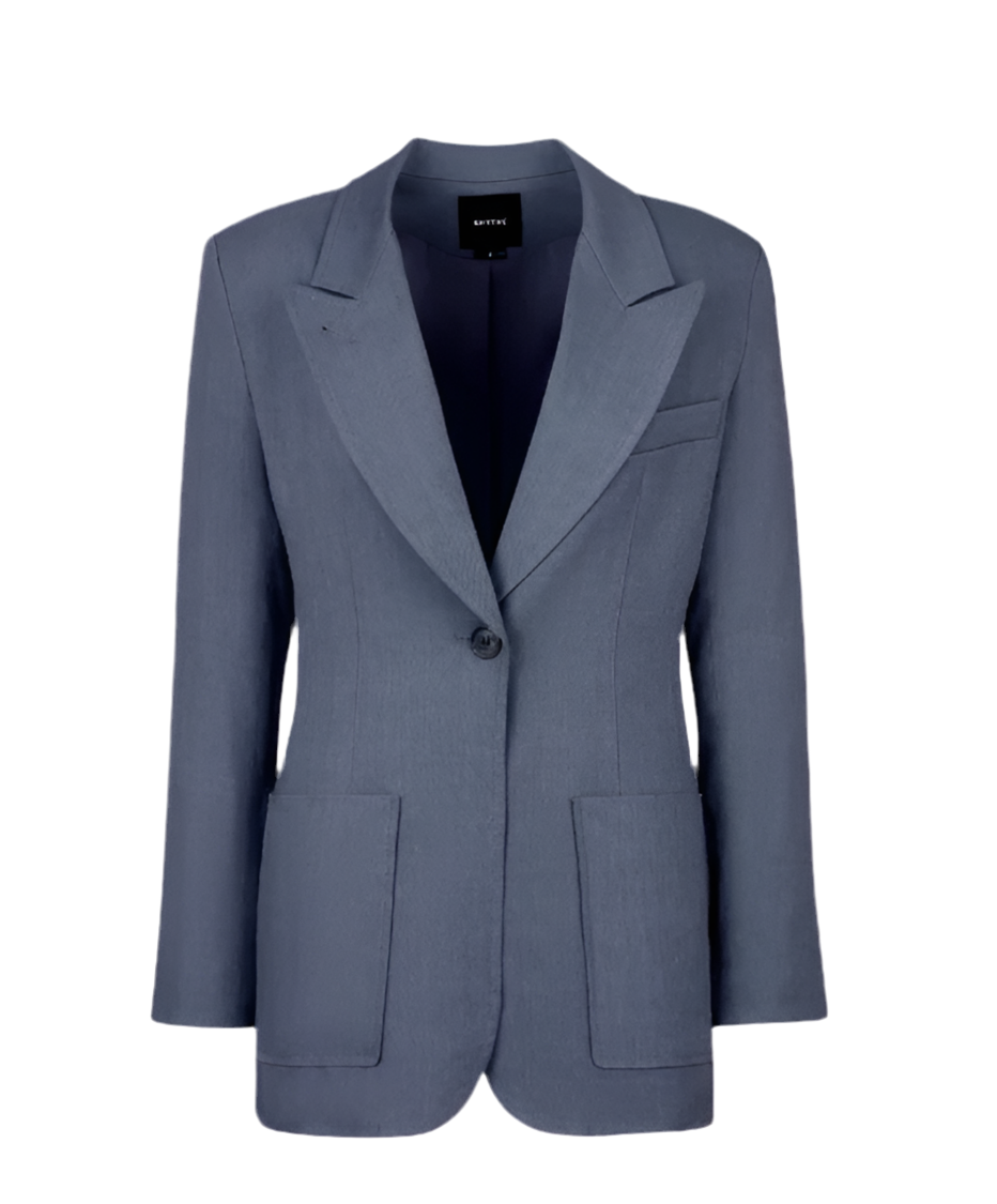 Patch Pocket Tailored BF Blazer