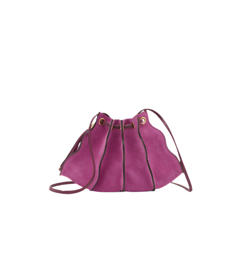 Adria Pleated Wave Mini Crossbody
