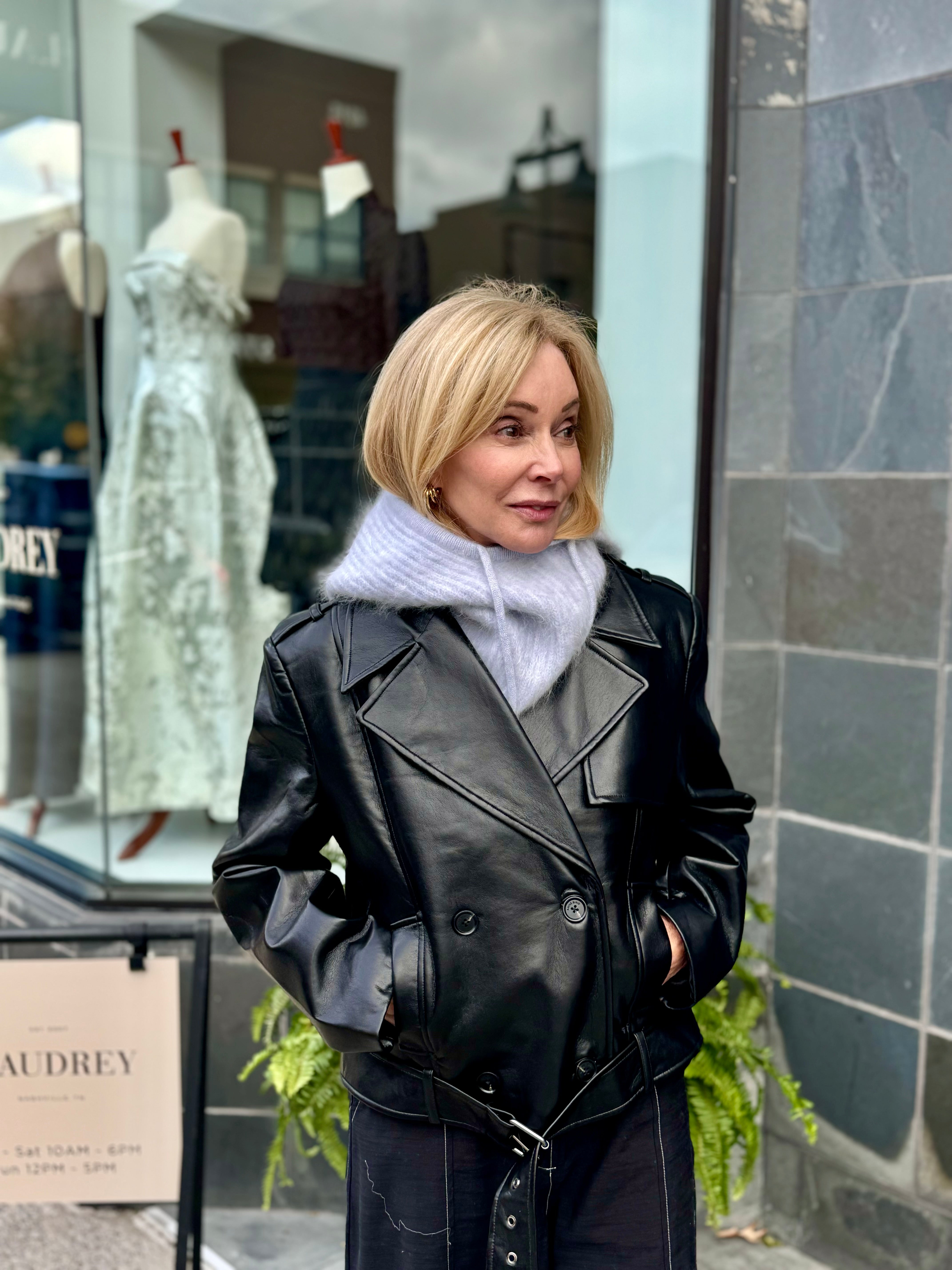 【関税込み】ANINE BING ブラック Simone レザージャケット ANINE BING Black Simone Leather Jacket ANINE BING