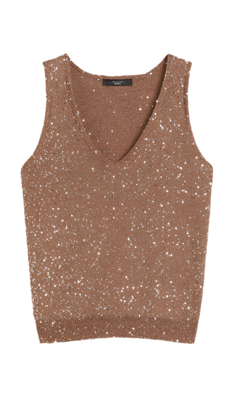 Acaici Sequin Top