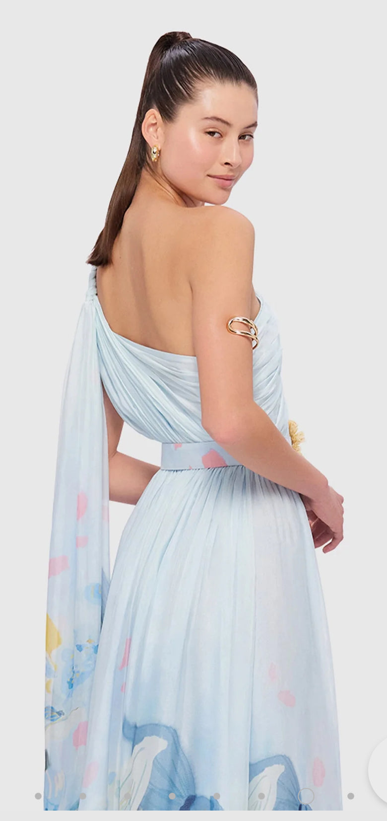 Adriana One Shoulder Maxi