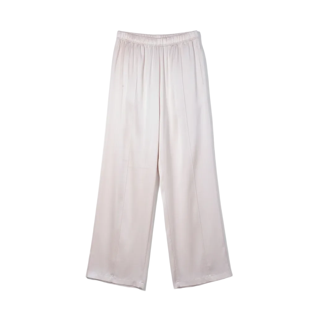 Silk Satin Loose Jogger Pants