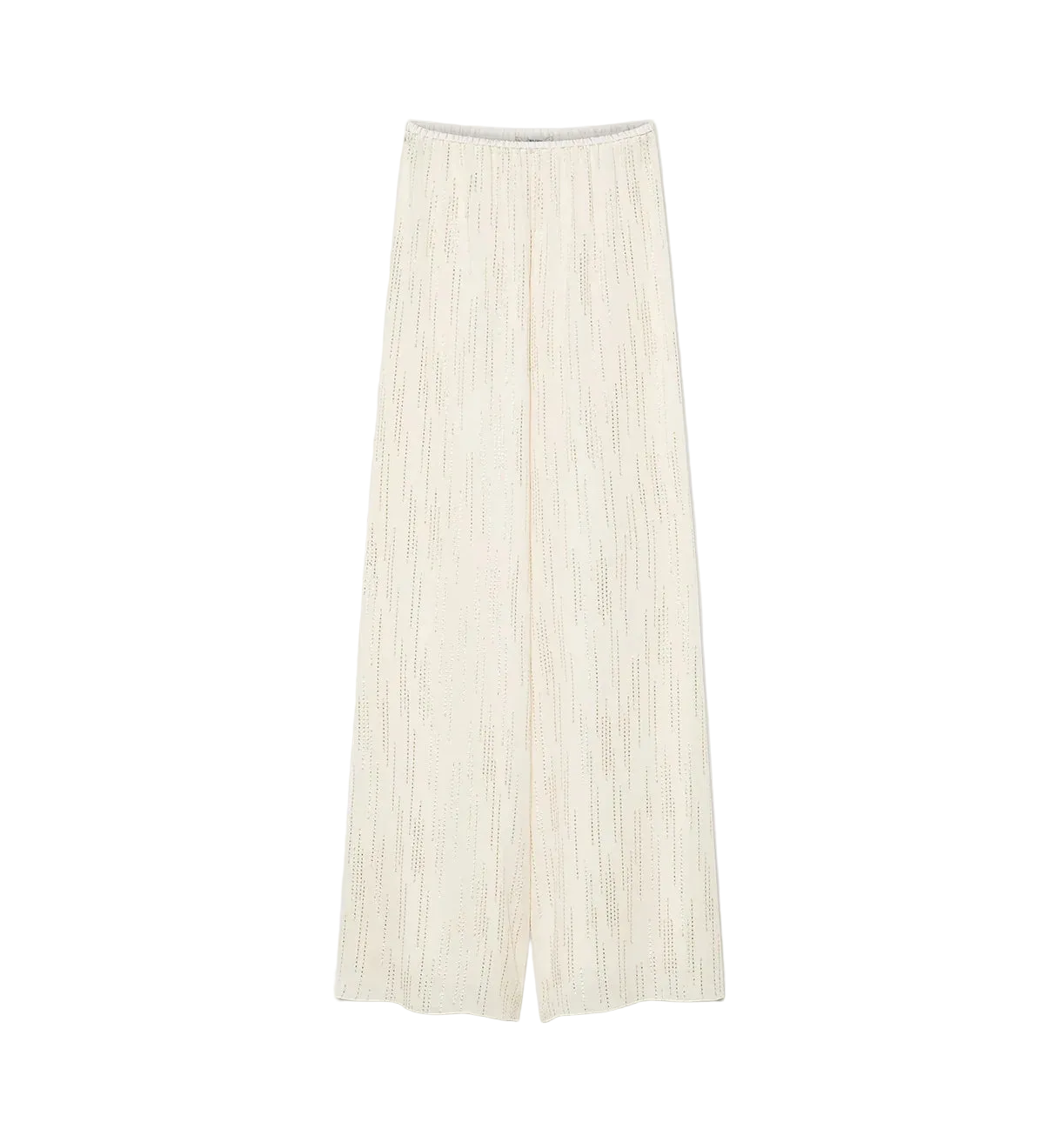 Les Fils D'argent" Jacquard Fil Coupe' Pants - 1